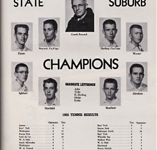 1955 - Men's Tennis