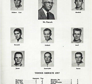 1957 - Men's Tennis