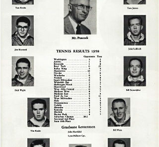 1958 - Men's Tennis