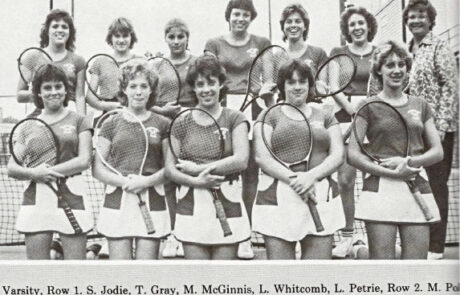 1983 - Women’s Tennis