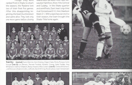 1996 - Women’s Soccer